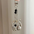 Premium Music Headphone Bag Charms Unisex Keychain Phone Strap Couple Gifts Backpack Pendant Accessory