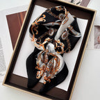 1PC Solid Color Square Scarf Women Luxury Beach Scarf Fashion Lady Hair Head Bandana Wraps Female Neckerchief Hijab Shawl