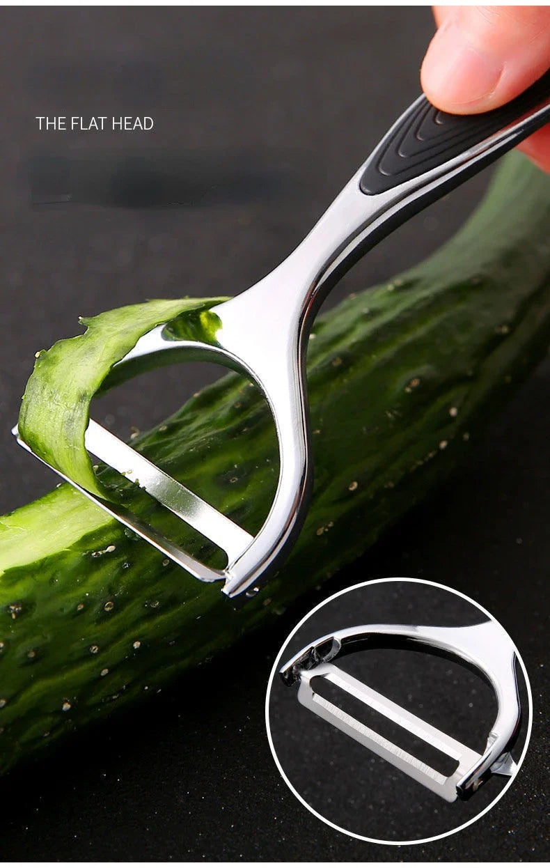 Vegetable Peeler – Stainless Steel Multi Function Kitchen Tool
