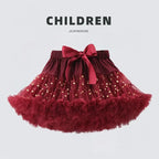 Baby Girls Tutu Fluffy Skirt Toddler Princess Ballet Dance Tulle Mesh Skirt Kids Cake Skirt Cute Girls Clothes Pettiskirt Skirt