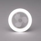3 in 1 E27 Ceiling Fan Light with Remote Control Rotatable LED Lamp Converter Base for Bedroom Living Room Kitchen Home Decor
