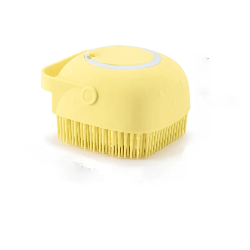 Dog & Cat Bath Massage Gloves Brush Soft Safety Silicone Pet Accessories Tools - WTN Essentials 