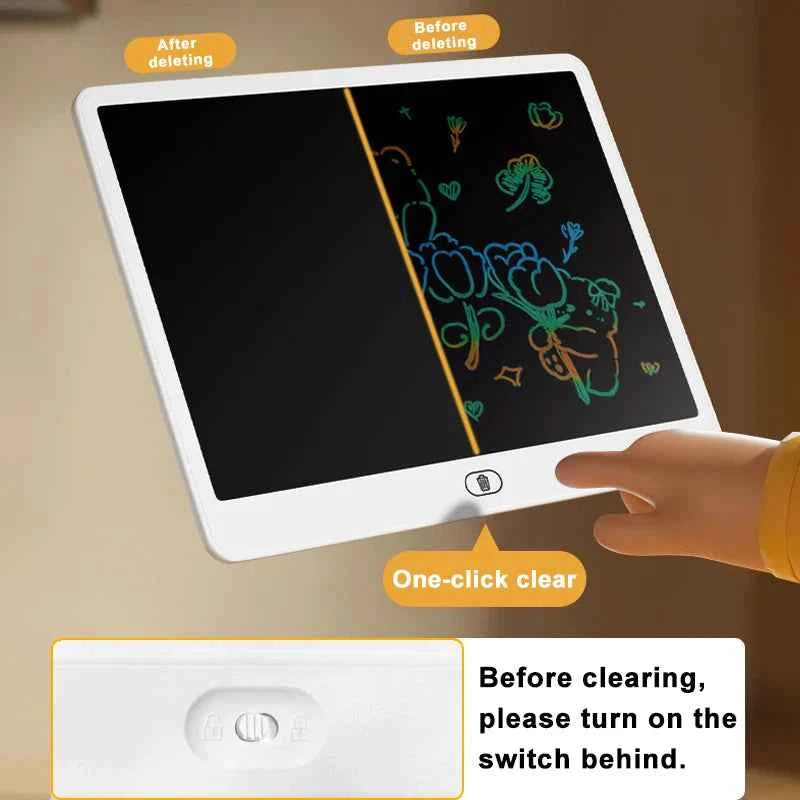 8/11/13/16 Inch LCD Drawing tablet Writing Board Kids Doodle Painting Handwriting Pad Toy for 3 4 5 6 7 8 Years Girls Boys Gifts