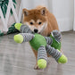 Indestructible Large Dog Squeaky Plush Toy – Animal Shape