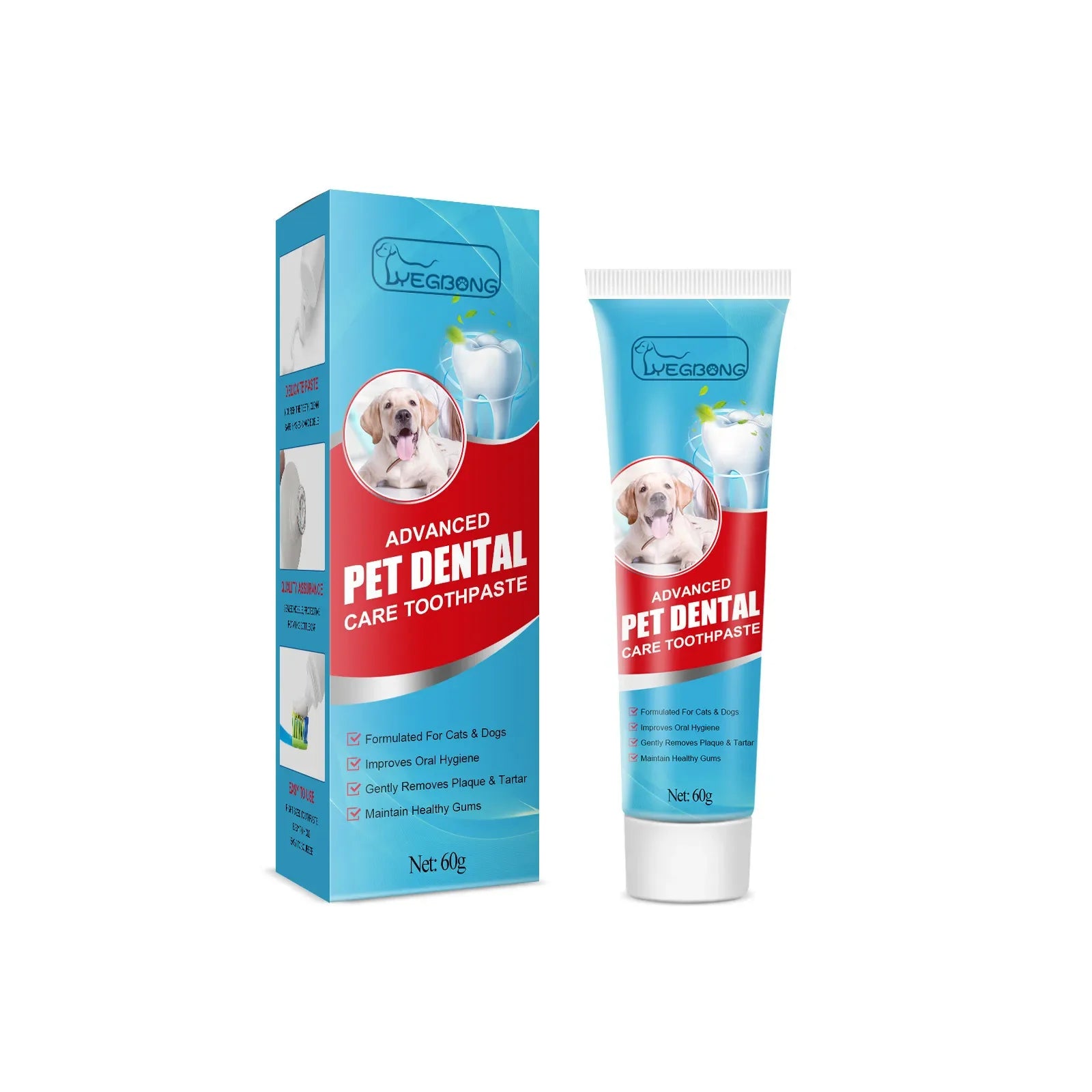 Cat Toothbrush Soft Hair Brush for Cats Mouth Cleaning Cat Brush for Teeth Cleaning Pet Grooming Cats Toothbrush Pet Products - WTN Essentials 