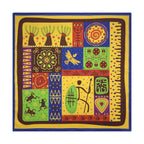 High Quality Skull Chimpanzees Print Cashew Hip Hop Cotton Square Bandana Scarf Riding Headband Paisley Gifts For Men Unisex