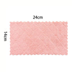 10pcs Microfiber Dish Cloths Multi Purpose Dishwashing Towels For Tableware Double Sided Cleaning Rags Kitchen Accessories