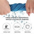 Circular Silicone Wrapped Cold Towel Cooling Towel Quick Drying Microfiber Towels Beach Accessories Towel Sport Fitness 2026