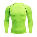 Compression Running Top Men Long Sleeve Shirt For Male Gym Clothing Quick Dry Sportswear Fitness Tee Training Workout Muscle Top