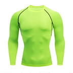 Compression Running Top Men Long Sleeve Shirt For Male Gym Clothing Quick Dry Sportswear Fitness Tee Training Workout Muscle Top