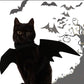 1Pcs Halloween Pet Bat Wings Costume – Cat & Dog Harness