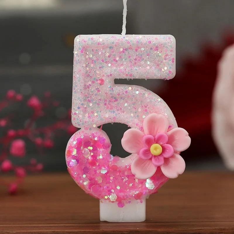 Creative digital candle birthday cake decoration daily necessities birthday candle