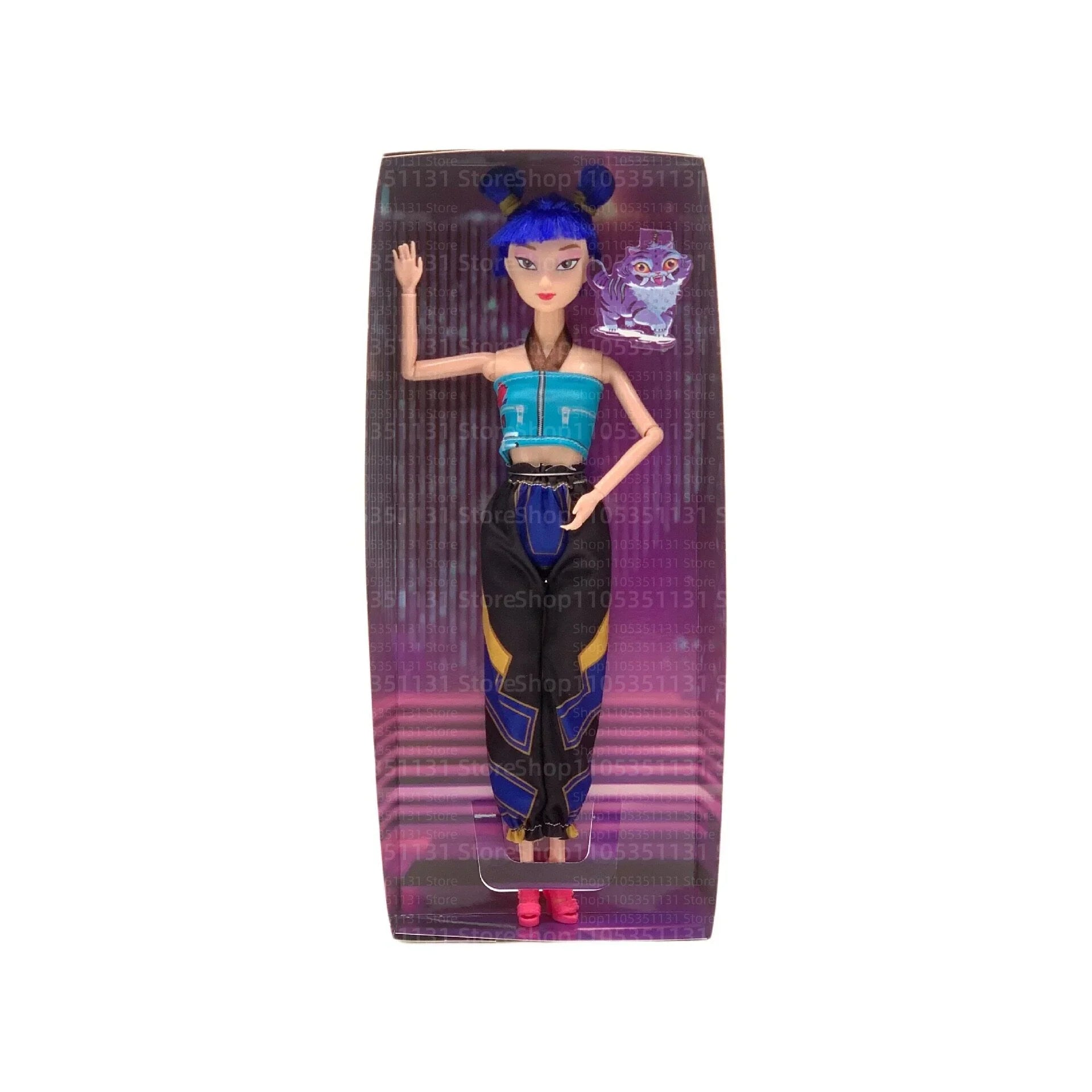 Kpop Anime Vinyl Doll Set – Rumi Mira Zoey Articulated Toy