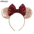 2026 Chic Embroidery Sequin Ears Headband Classical DOT Bow Hairband For Girls Women Party Head Wear Kids DIY Hair Accessories
