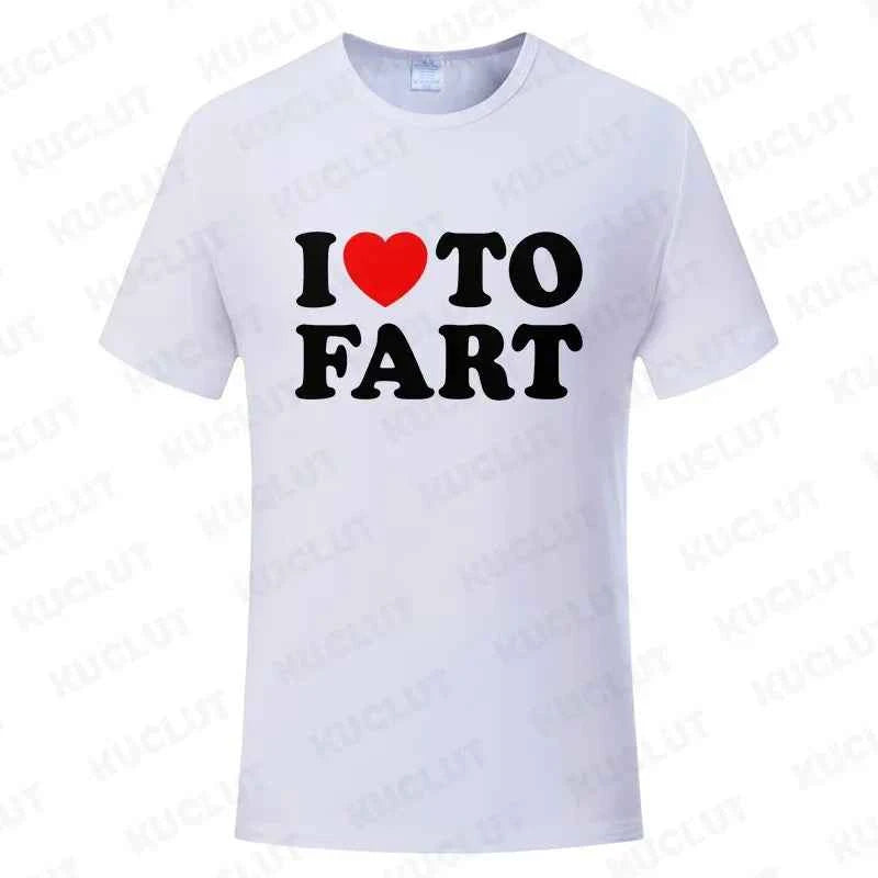 Huge Fart Loading Men's T-shirt Humor Tee Joke Gag Tshirt for Dad Gifts Guys Male Clothes Short Sleeve Tees Funny Graphic Tops