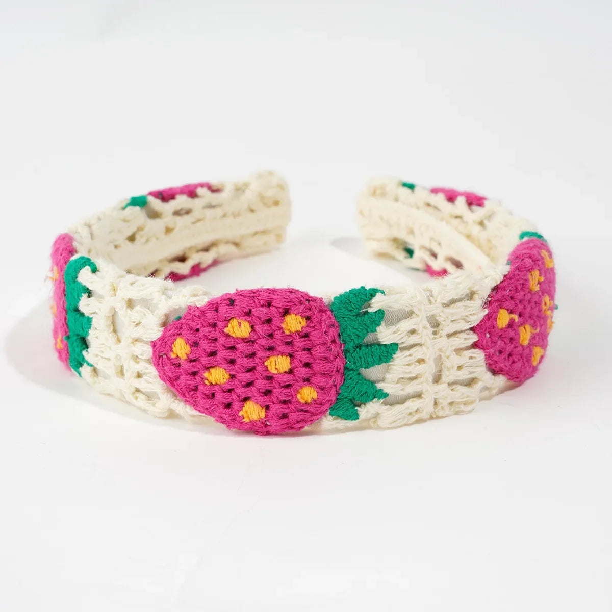 NEW Knitted Headband Bohemian Style Summer Seaside Vacation Handmade Head Band Hair Accessories for Women Girls