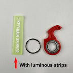 Spinner Stress Toy Funny Idget Toys Kids Fingertip Spinning Keyring Finger Fidget Ring Relieve Boredom Party Gifts Keychain Toys