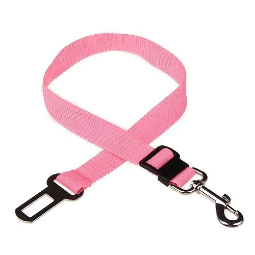 Adjustable Pet Cat Dog Car Seat Belt Pet Seat Vehicle Dog Harness Lead Clip Safety Lever Traction Dog Collars Dog Accessoires - WTN Essentials 