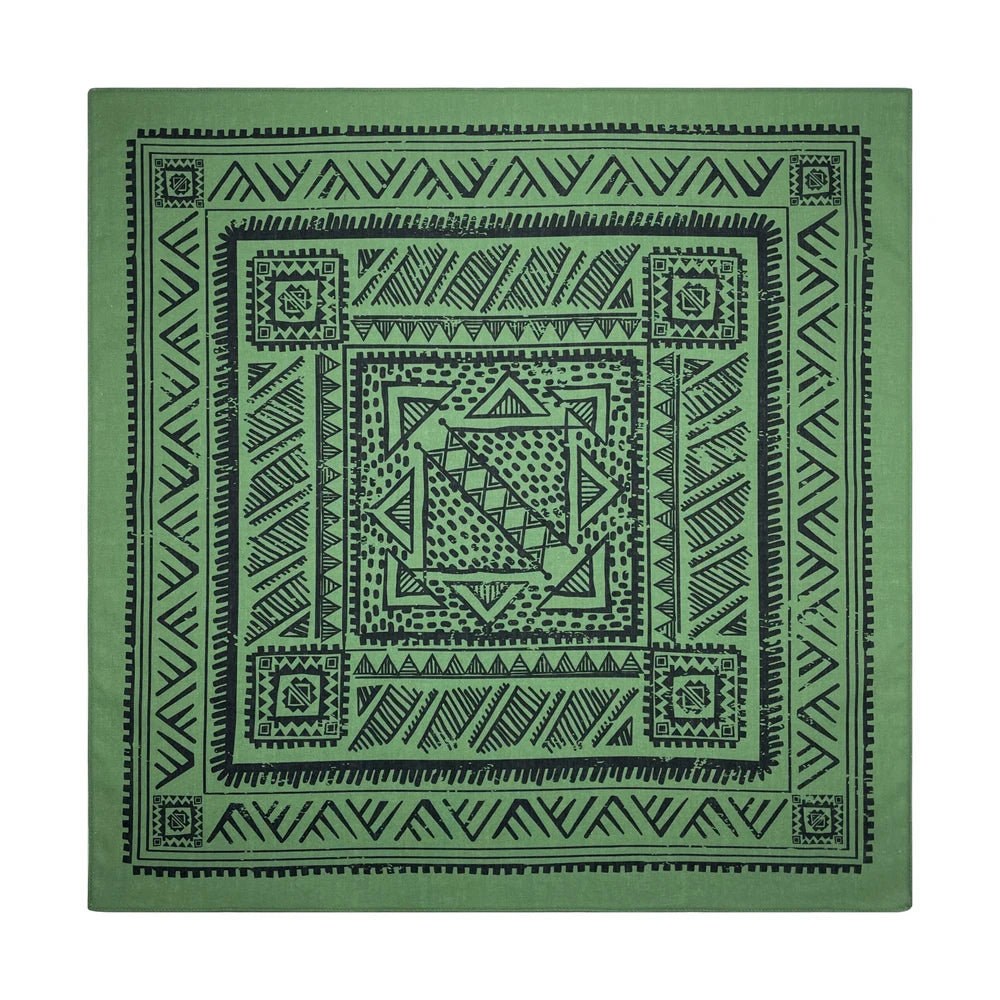 High Quality Skull Chimpanzees Print Cashew Hip Hop Cotton Square Bandana Scarf Riding Headband Paisley Gifts For Men Unisex