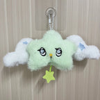 1PC Star Pendant Key Chain Doll Album Plush Pendant Doll School Bag Decoration Gifts
