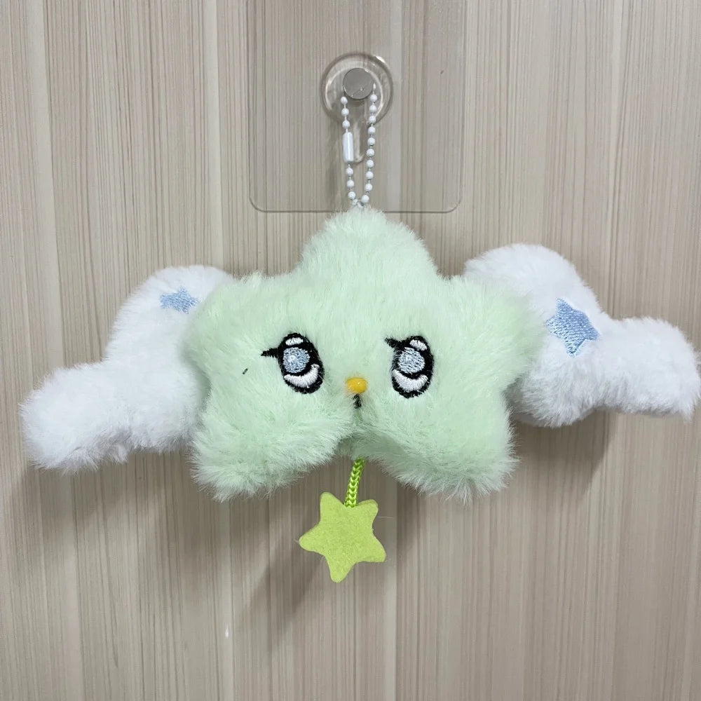 1PC Star Pendant Key Chain Doll Album Plush Pendant Doll School Bag Decoration Gifts