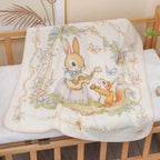 Newborn baby bath towel pure cotton gauze bath towel Class A soft children's blanket absorbent newborn baby blanket