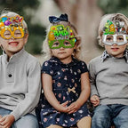 Plants vs. Zombies themed party decoration creativity, funny photography props, paper glasses set