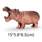 NEW Wild Animal Zoo Tiger Kangaroo Elephant Snake Bear Deer Koala Squirrel Model Figurine Collecta Toy Figures Gift for Children