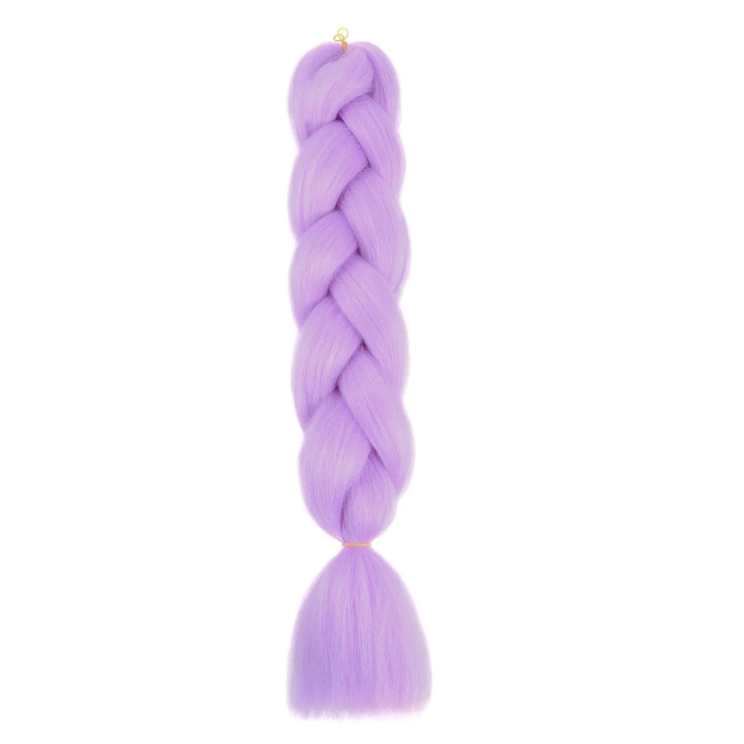 Synthetic 24inch Long Purple Braiding Hair Extensions for Braids Ru mi Braiding Hair for Stage Party Cosplay,Multi-colored Braid