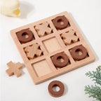 Montessori Play Game Wooden Toy Mini Chess Interaction Puzzle Training Brain Learing Early Educational Toys For Children Kids