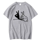Men Fashion Casual Top Quality Cotton Blend Cool Funny Design Print Tshirt Loose Summer Men T Shirt O-neck Male Tees T-shirt Top
