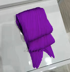 Miyake Pleated Women Scarf Shawl Fabric Korean Fashion Thin Sunscreen Scarf Foulard Femme Luxe Marque Hijabs for Woman
