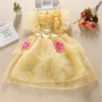 Kids Princess Costume Dress – Elsa, Anna, Jasmine & Moana Outfit