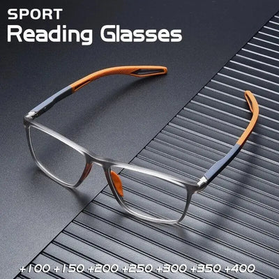 TR90 Anti Blue Light Reading Glasses for Men (+1.00 to +4.00)