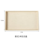 Plush Jewelry Storage Tray, Detachable Tray, Earrings, Earrings, Rings, Necklaces, Storage Tray, Drawer, Partition Tray