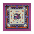 High Quality Skull Chimpanzees Print Cashew Hip Hop Cotton Square Bandana Scarf Riding Headband Paisley Gifts For Men Unisex