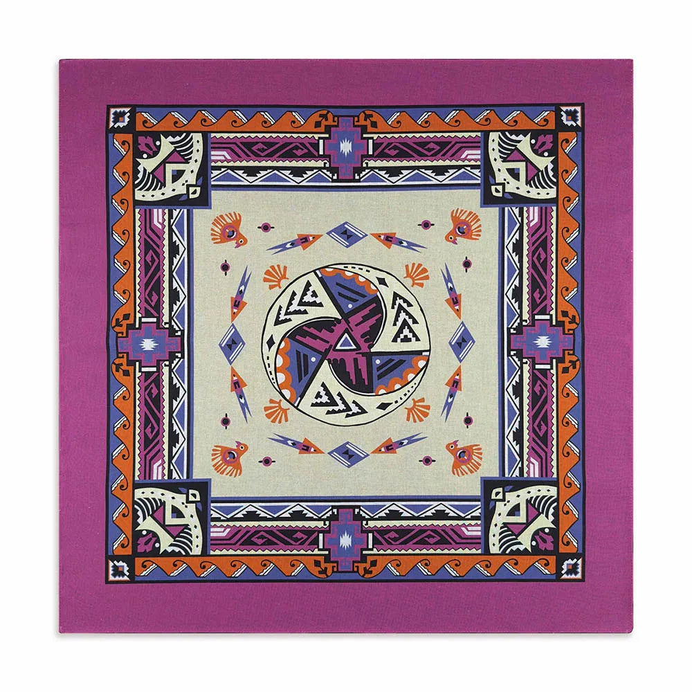 High Quality Skull Chimpanzees Print Cashew Hip Hop Cotton Square Bandana Scarf Riding Headband Paisley Gifts For Men Unisex