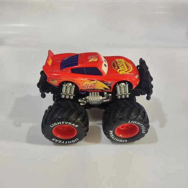 Disney Pixar Cars Toy Lightning McQueen Metal Mode Return Car Jackson Storm Mater Inertial Force Car Model Toy Kid Birthday Gift