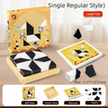 120 Level Hidden Block Puzzle 6 Years ABS Material Interesting Enhances Logic and Spatial Reasoning Suitable for 6Year Olds
