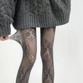 2025 New Tights Women Sexy Lace Floral Thigh High Stockings Pantyhose Lingerie Hosiery Mesh Fishnet Stockings Women Tights