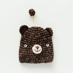 Cartoon Dog Key Case Handwoven Key Organizer Pouch