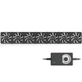 TEUCER 3000RPM 120MM Large Air Volume 220V Btc Mining Machine Workstation Cabinet Server Case Cooling System Fan with Adapter