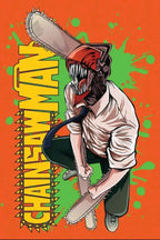 Chainsaw Man Poster Print For Bedroom Living Room Home Decor Japanese Anime Manga Denji Wall Art Cartoon Canvas Painting