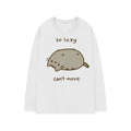 Japanese Polka Dot Cute Lazy Cat Print Loose T-shirt Aesthetics Kawaii Cartoon Tops Women's Sweet Harajuku Grunge Tees Y2k Tops
