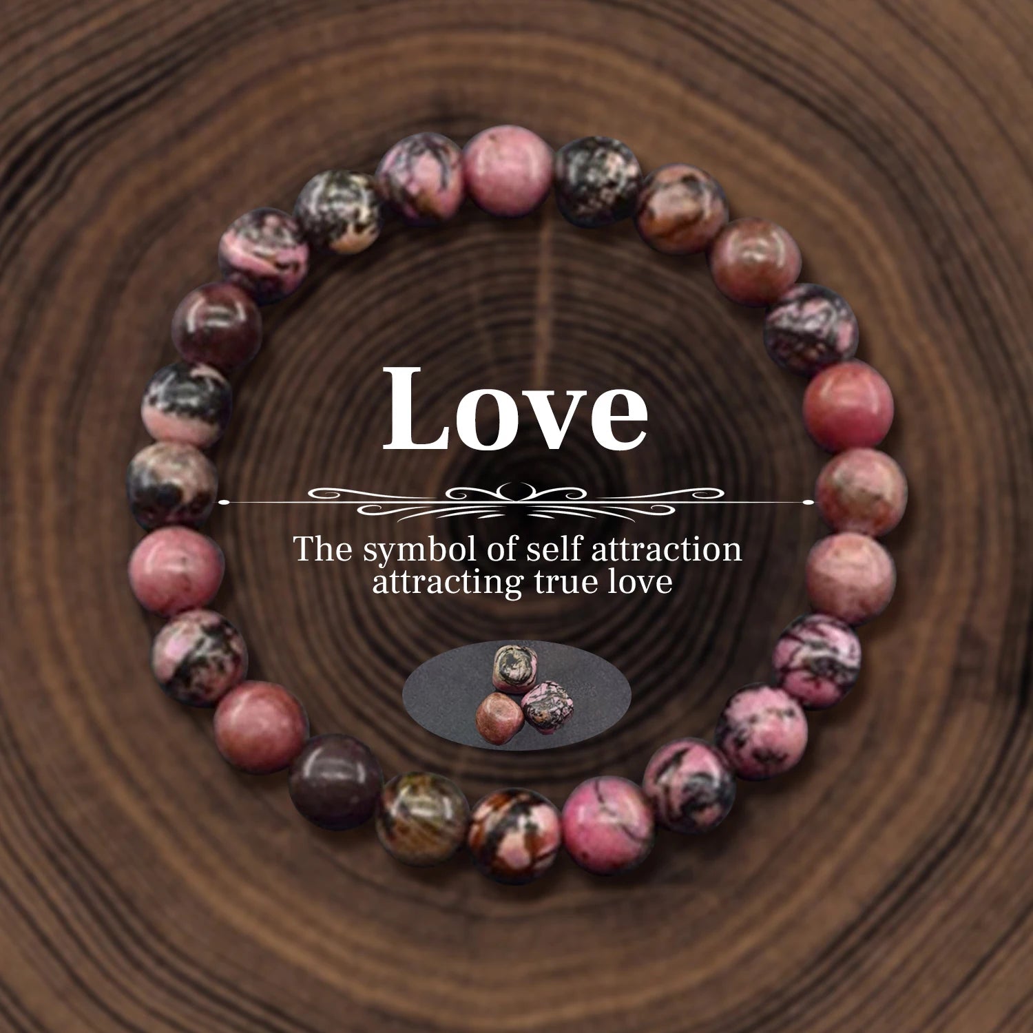 8mm Natural Stone Beaded Bracelet for Women Men Amethysts Crystal Quartzs Agate Tiger Eye Elastic Bangles Good Luck Jewelry