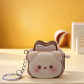 Cute Bread Machine Panda Creative Keychain, Stress-relieving Accessory | Exquisite Keychain | Cartoon Small Gift