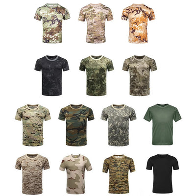 Quick Dry T-shirt Man Tops Forest Camouflage Graphic T Shirt For Men Clothing Gym Fitness Tee Shirts Casual Comfort Tee Shirts