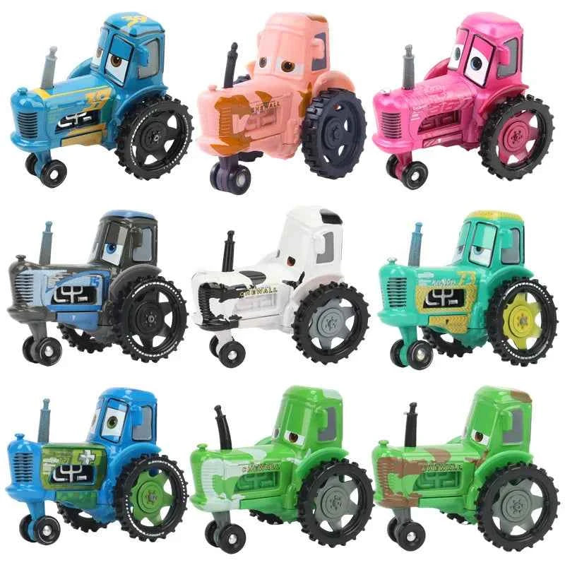 Cars toy Cars Lightning McQueen rhapsody matador bulldozer truck Mater harvester 1:55 Diecast Metal Car Model Toy