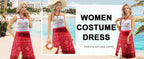 Women Moana Cosplay Costume – Ocean Princess Tassel Skirt Outfit