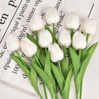 3/5/10/15/20pcs Tulips Artificial Flowers Real Touch Flower Bouquet Tulips Fake Flower for Wedding Home Decoration